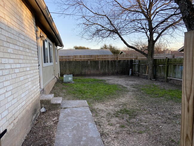 Fenced yard, fence to be replaced. - 12811 Broughton Way