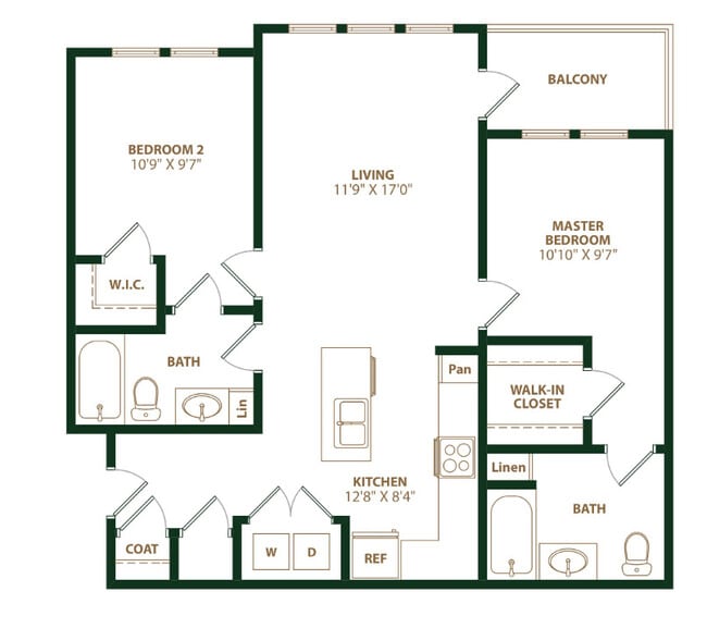 Floorplan - Artisan at Ruiz