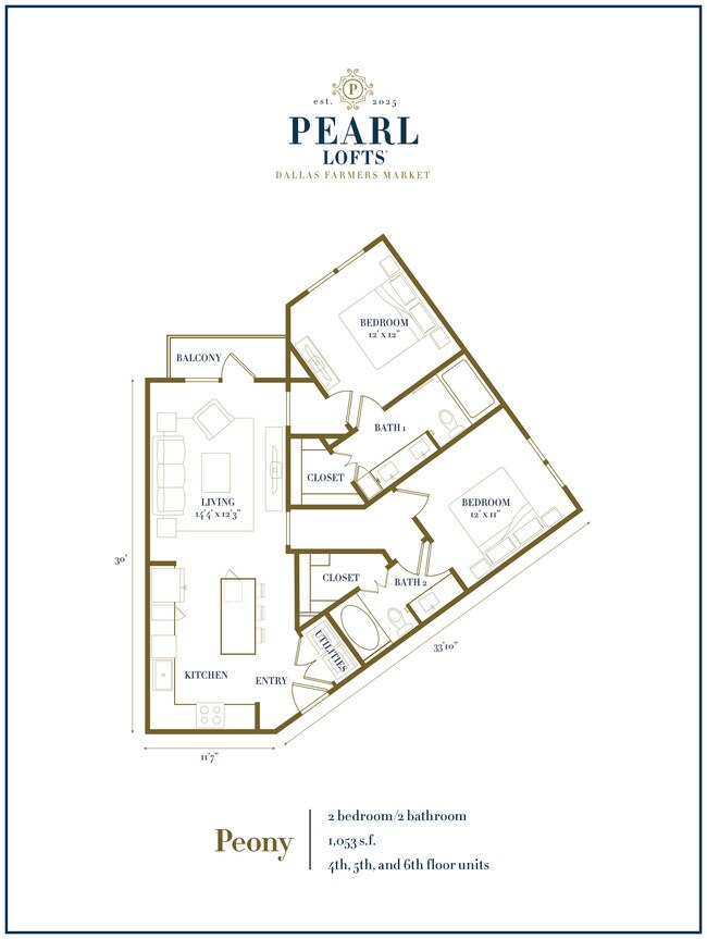 Floorplan - Pearl Lofts