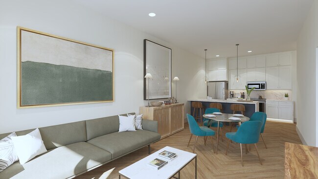 Living Area - Apartments at Wayne Station