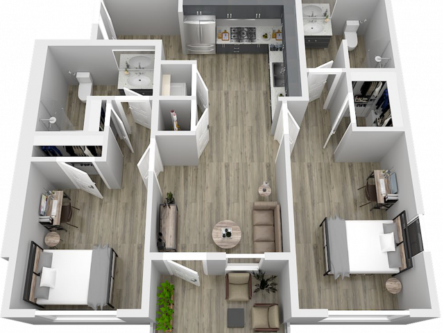 3D image of Floor Plan - 320 West Mag