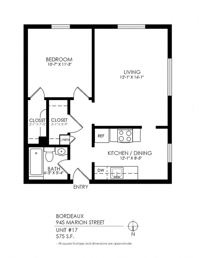 Floorplan - Bordeaux