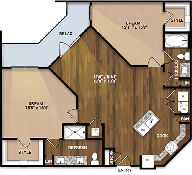 Floorplan - The Landing at Centreport