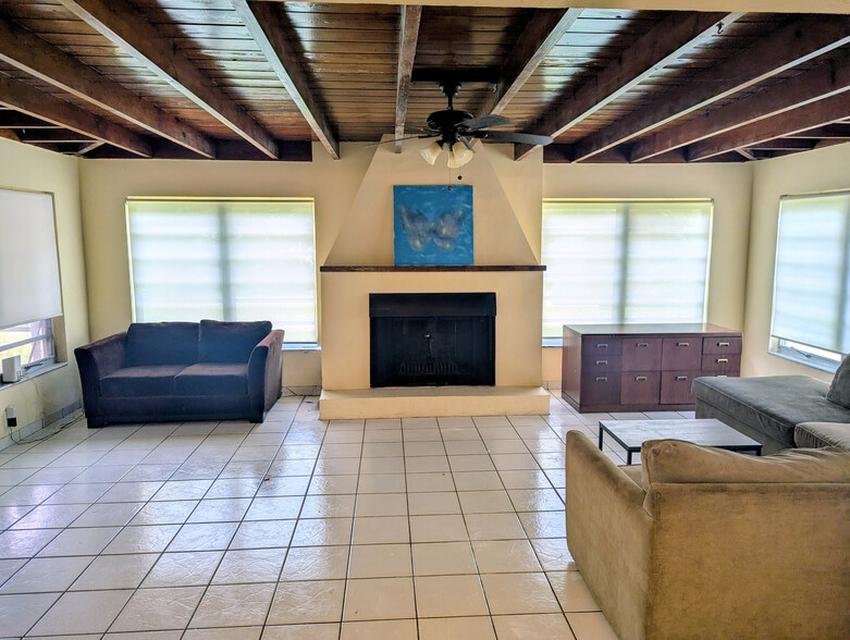 Family Room - Available Furnished with Sofa, Sectional, and Credenza - 6515 SW 48th St
