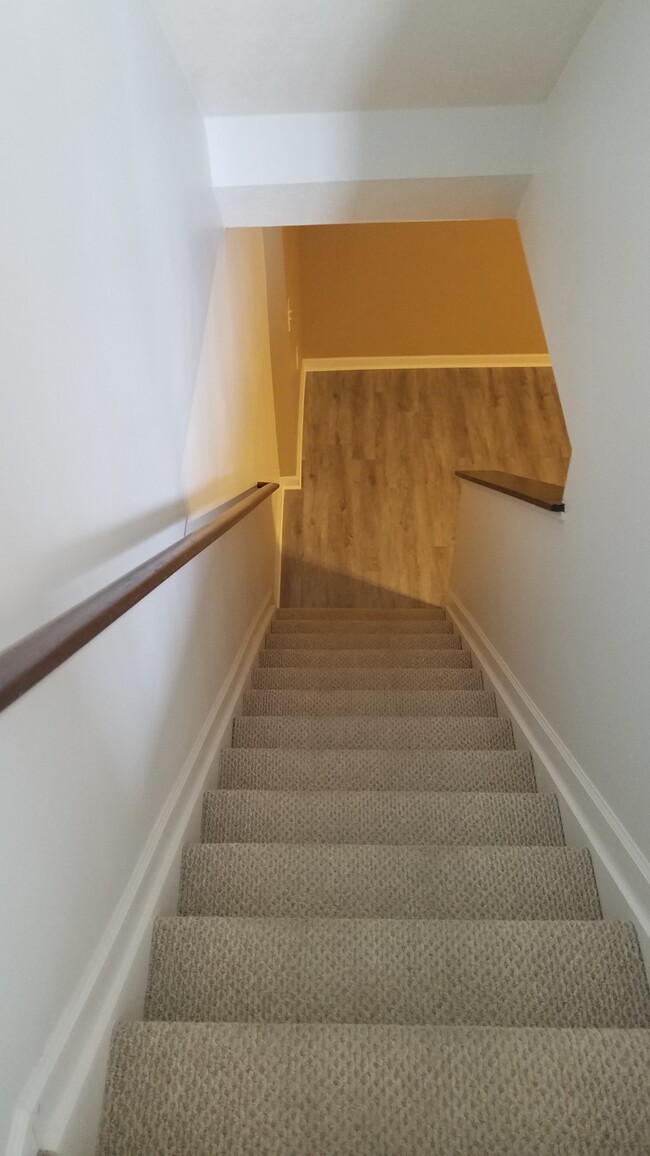 Stairs to basement - 6306 Marsh Wren Drive