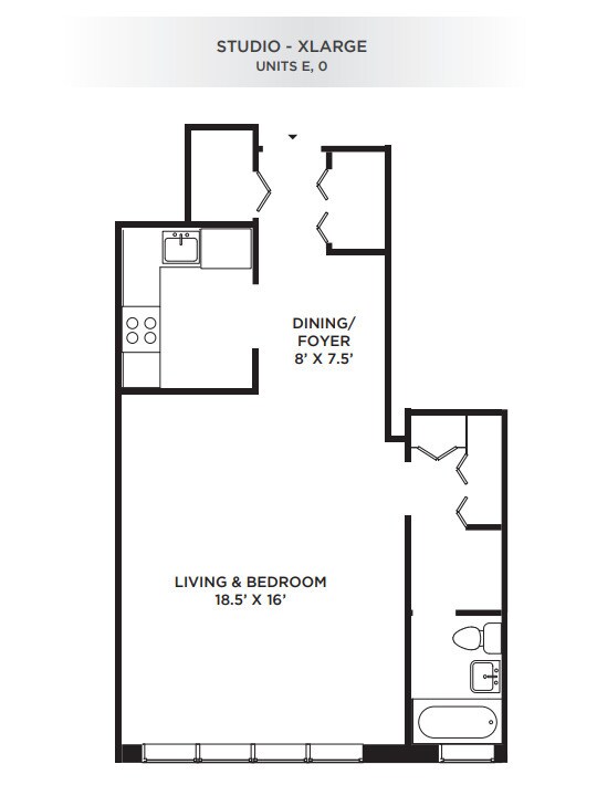 Floorplan - New Haven Towers