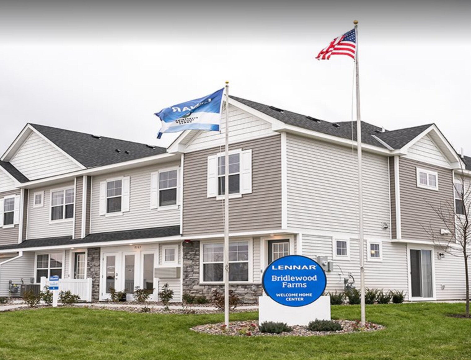 Bridlewood Farms is minutes to East Ridge HS, Health East Sports Center, Jerry's Foods, many new restaurants and community amenities. New construction corner unit available May 1st. (model home picture) - 4825 Martingale Drive