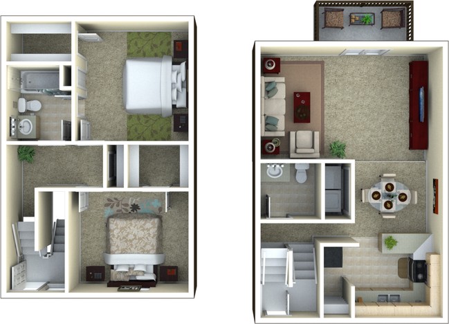 Two Bedroom - Avistele at Andalusia