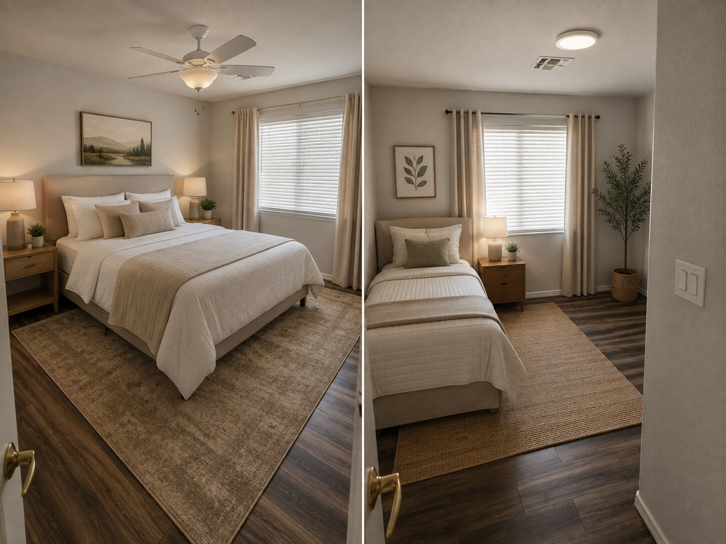 Upstairs Bedroom 1 & Bedroom 2 Ideas - 20408 N 70th Dr