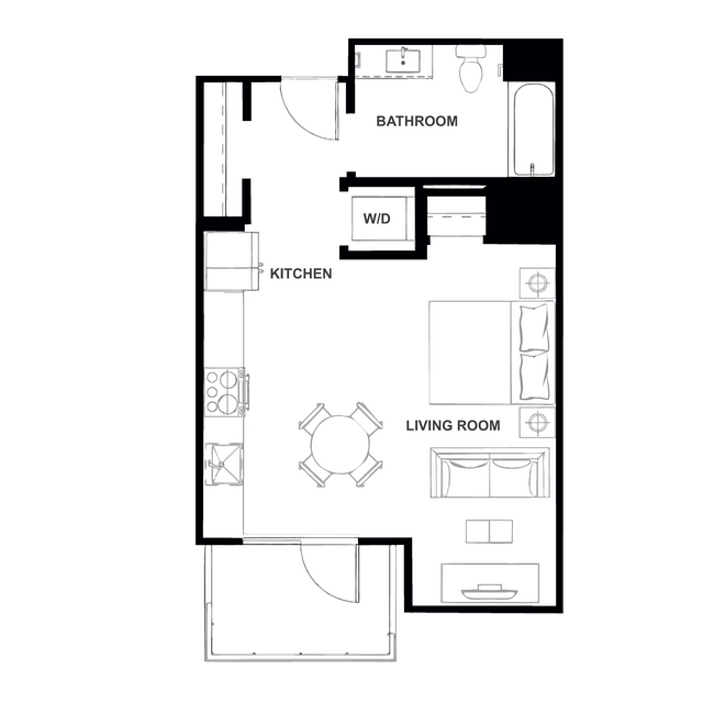 Floorplan - ELEANOR APARTMENTS