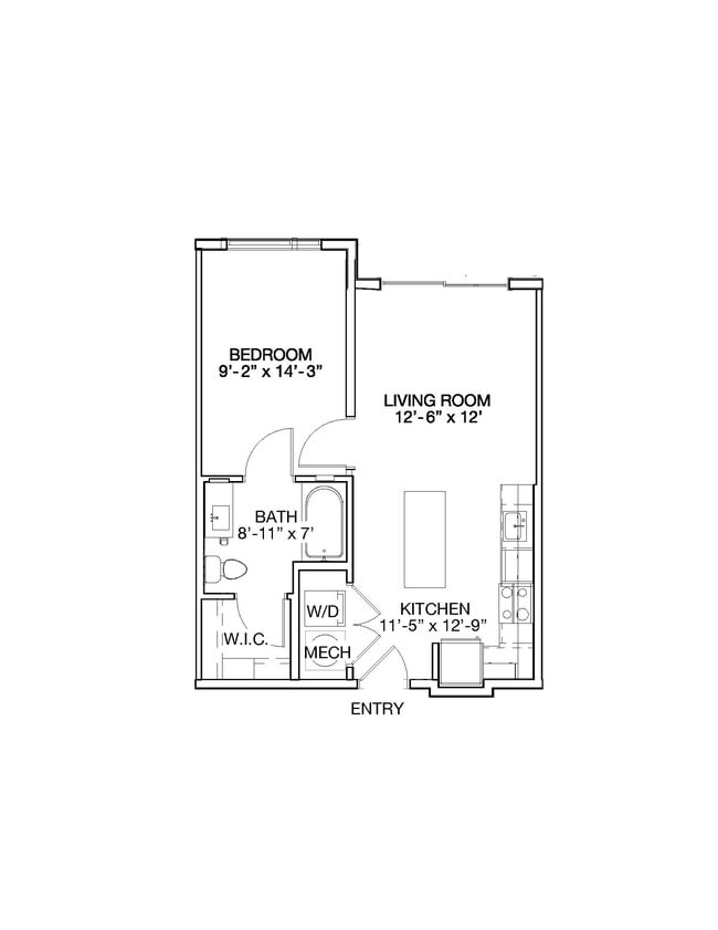 Floorplan - Ainsley at the Collective
