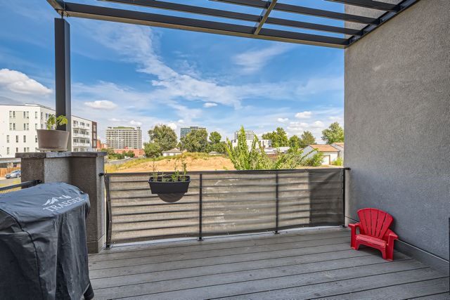 Second floor balcony off of the family room - 4280 E Warren Ave