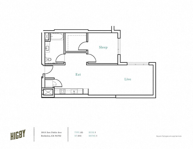 Floorplan - Aquatic Higby