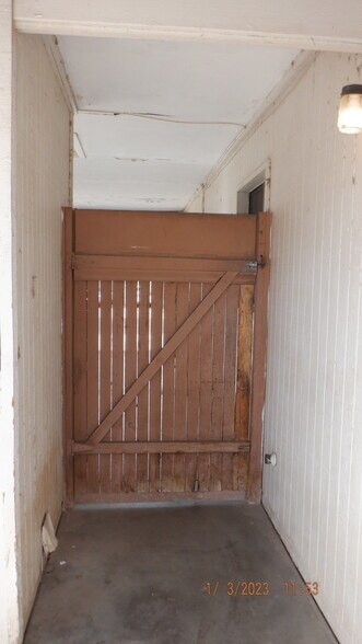 rear gate - 563 N Santa Anna