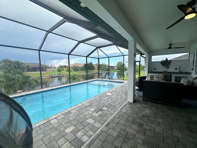 Building Photo - Fully Furnished Annual Rental- 3 Bedroom 2 Bathroom - Pool and Waterfront- NE CAPE CORAL