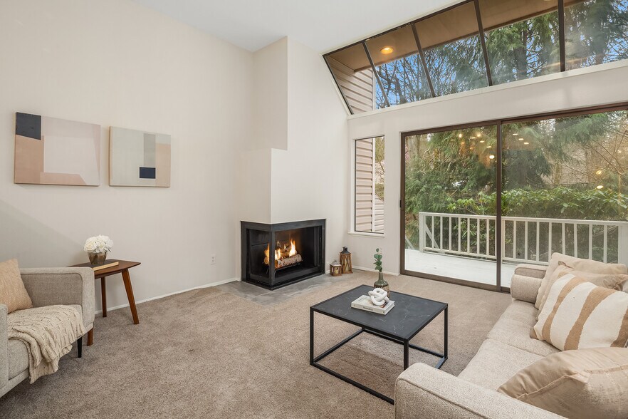 Living room another view - 19805 15th Ave NE