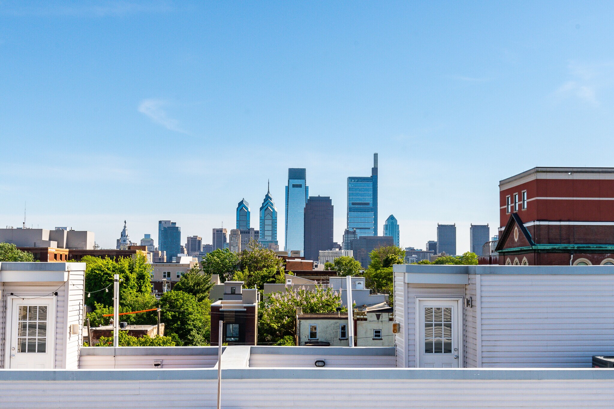 view from roof deck - 1331 N 17th St