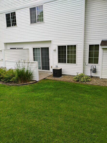 private patio area - 12476 43rd St NE