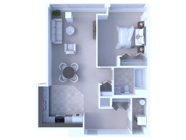 RiverView 1BD 1Bath 794sqft - Apartments at River View