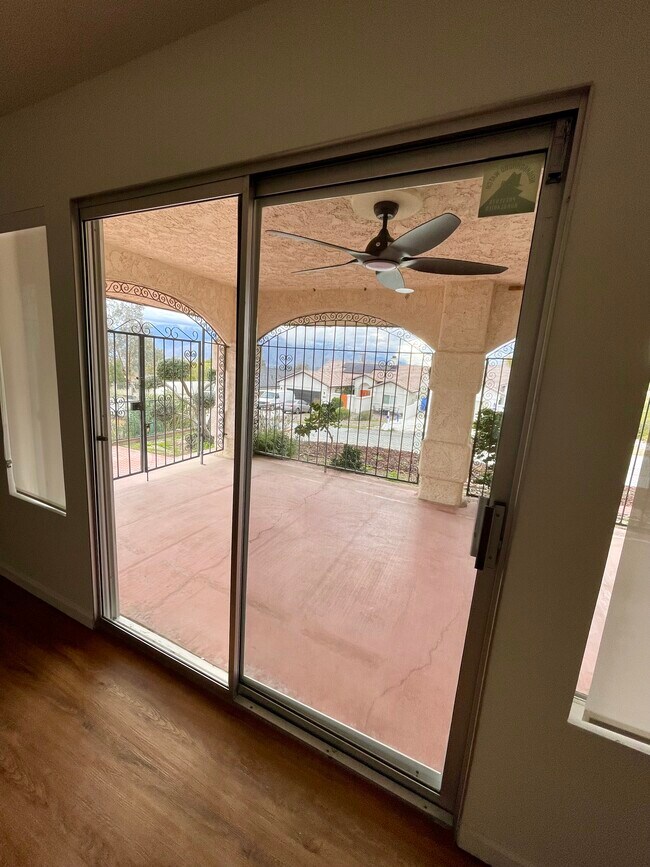 View from the Master Bedroom - 12800 Avenida Alta Loma