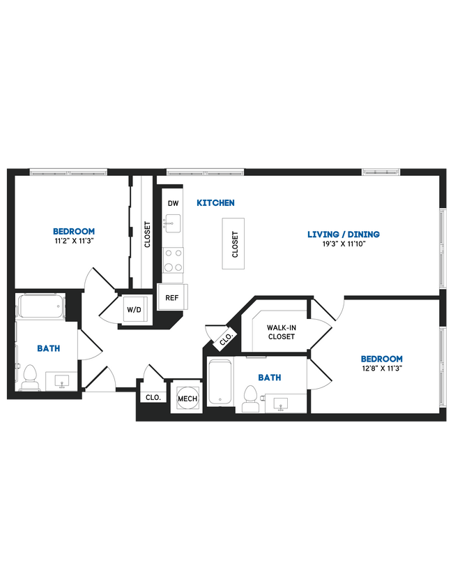 Floorplan - The Chase at Bryant Street