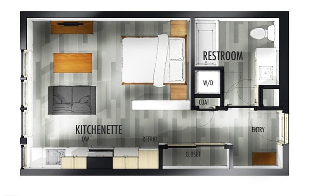 Floorplan - Ferry Street Manor