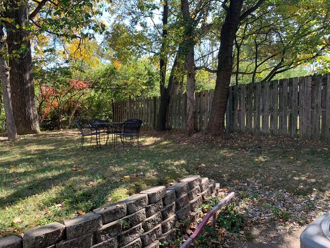 Backyard - 1112 Moorlands Dr
