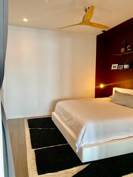 Bedroom with King Bed - 1300 N Ogden St