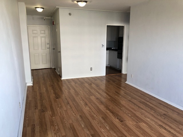 Living room looking toward kitchen/entry hallway - 510 Gay Street, Unit 509