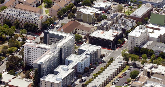 Aerial Photo - Rosa Parks Senior Apartments