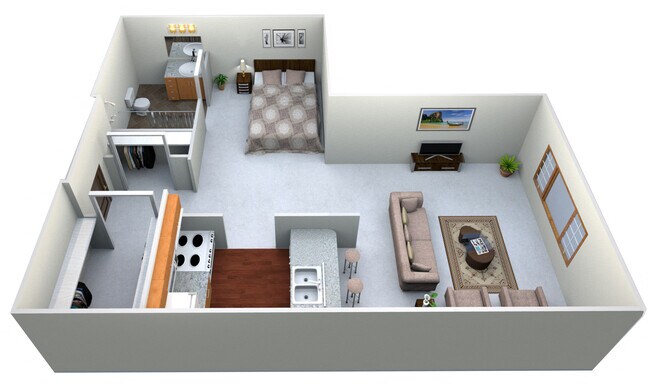 Floorplan - Sunrise Court Apartments
