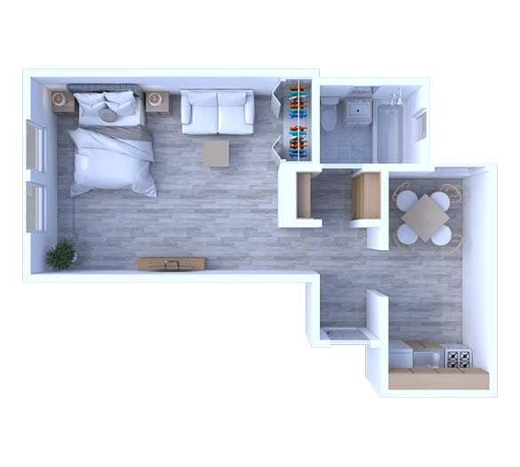 Floorplan - Park Wellington Apartments