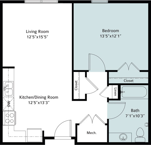 Floorplan - Senior Homes of Findlay