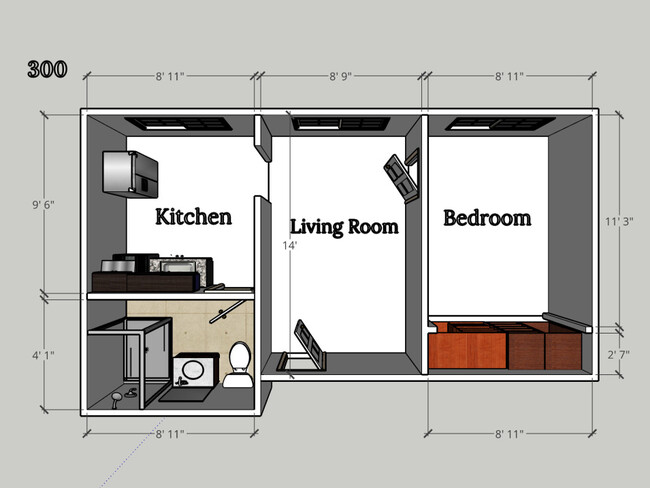 Floorplan - Close to UWRF and CVTC