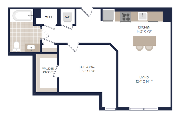 Floorplan - Rise at Temple Courts