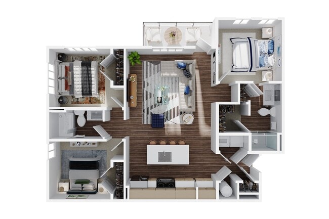 Floorplan - The Quinn Luxury Apartments