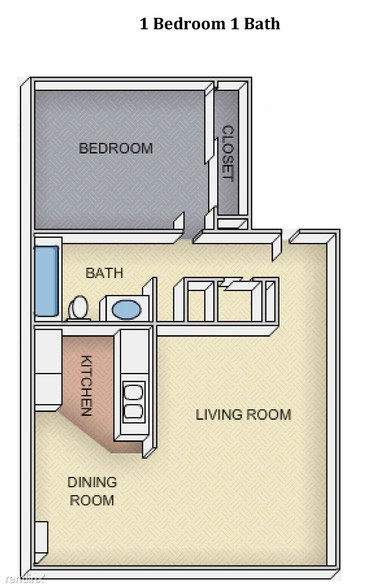 Floor Plan - North Pointe Apartments Riverside