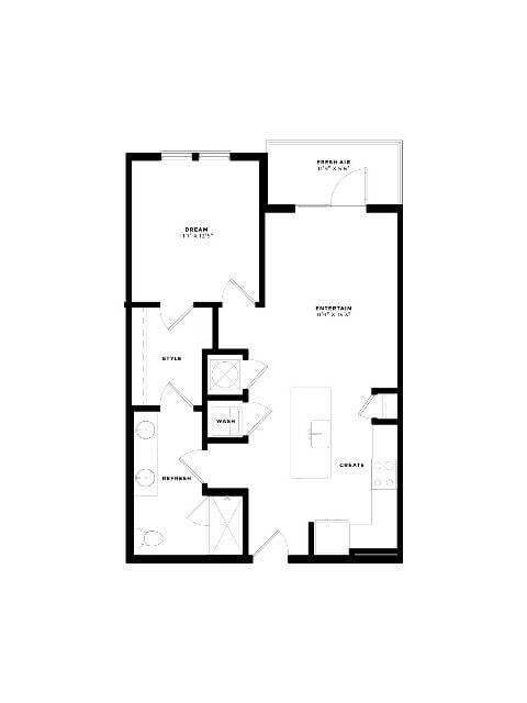 A3 Floor Plan - Tributary Rise
