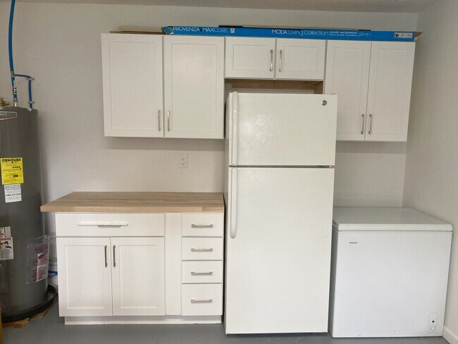 Garage fridge and chest freezer - 208 Mayan Ter