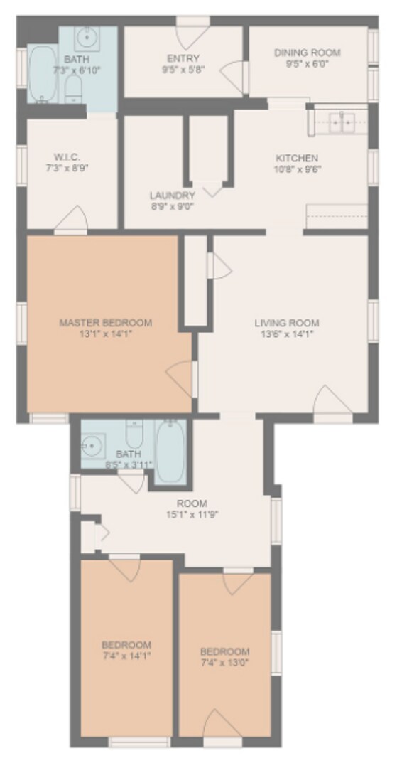 Building Photo - Now available !! Cute 3 bed 2 bth bungalow