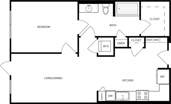 Floorplan - Mara Pacific Beach