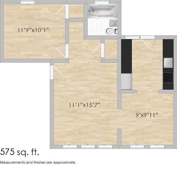 Floorplan - 532 Des Plaines Ave.