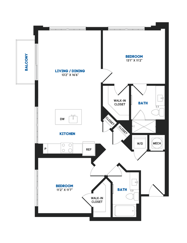 Floorplan - The Chase at Bryant Street