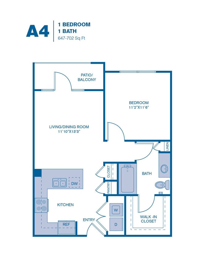 Floorplan - Windsor Addison Apartments