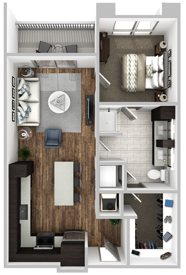 Floorplan - Korina at the Grove