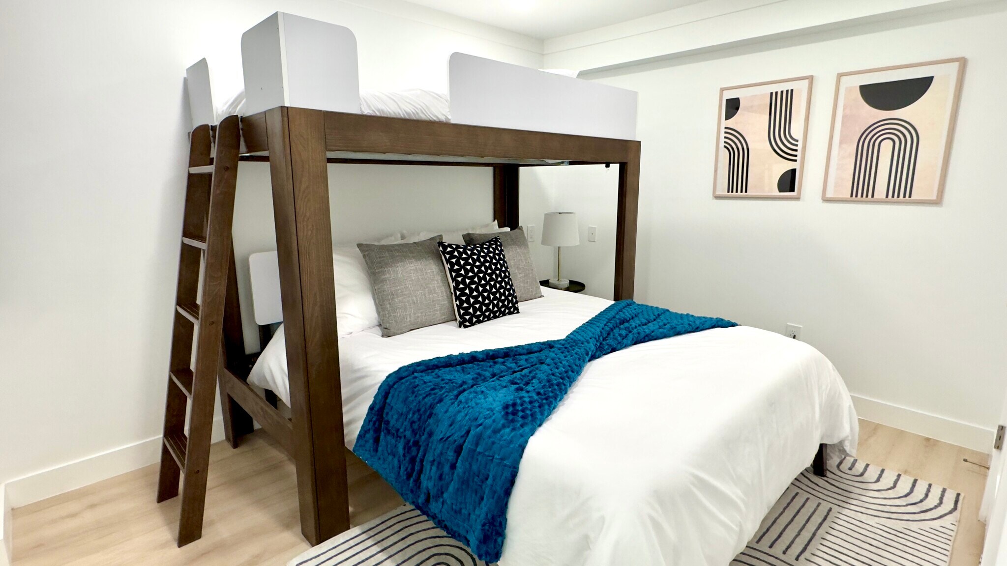 Twin sized bunk over queen sized bed - 1519 32nd Ave