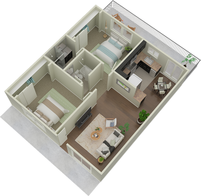 Floorplan - Montecito Villas