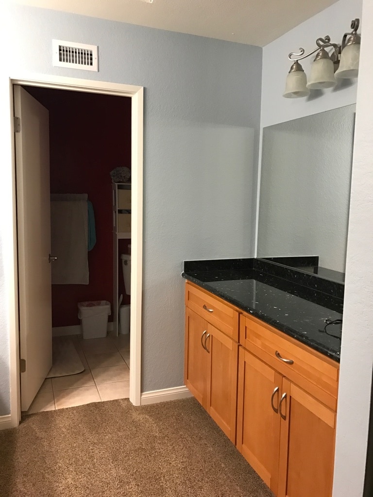 Master bath cabinets - 13611 Sycamore Tree Lane