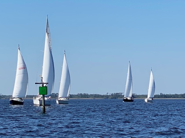 Sailboats on the Neuse River - 6002 Stern Ct