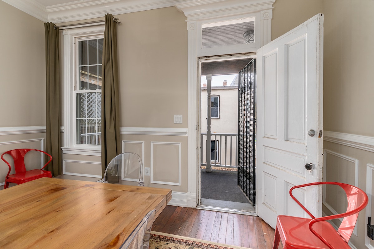 dining room with exit to back area - 403 P St NW